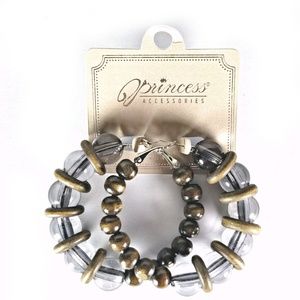 🌅Beaded Hoop Earrings